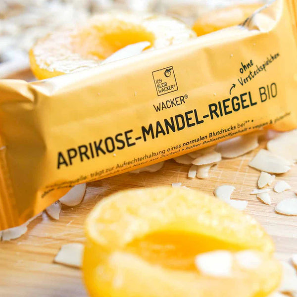 Abrikoos-amandel reep biologisch