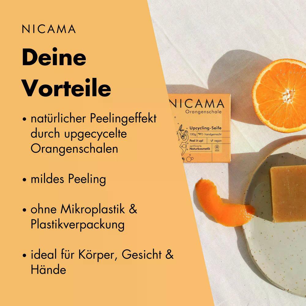 Upcycling peelingzeep met sinaasappelschil