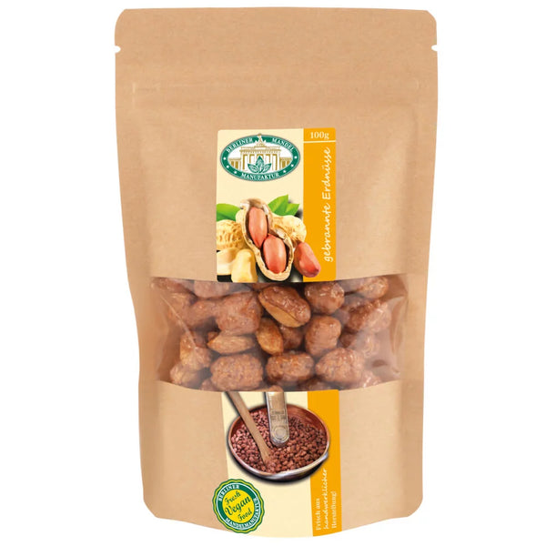 Gebrande pinda's (100g)