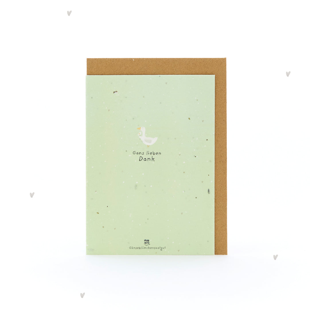 Wenskaart - Hartelijk dank