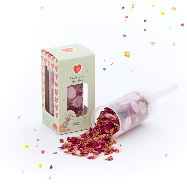 Bloemenconfetti - Love You Bestie