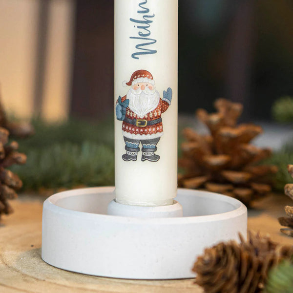 Kaarsstaaf kerstman