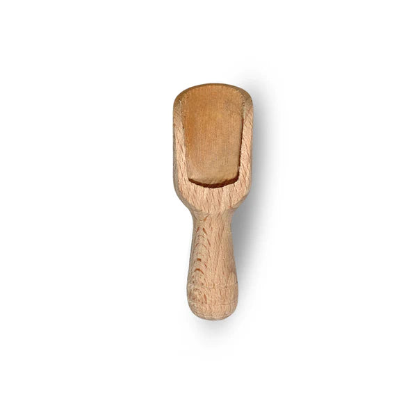 Houten kruiden schepje