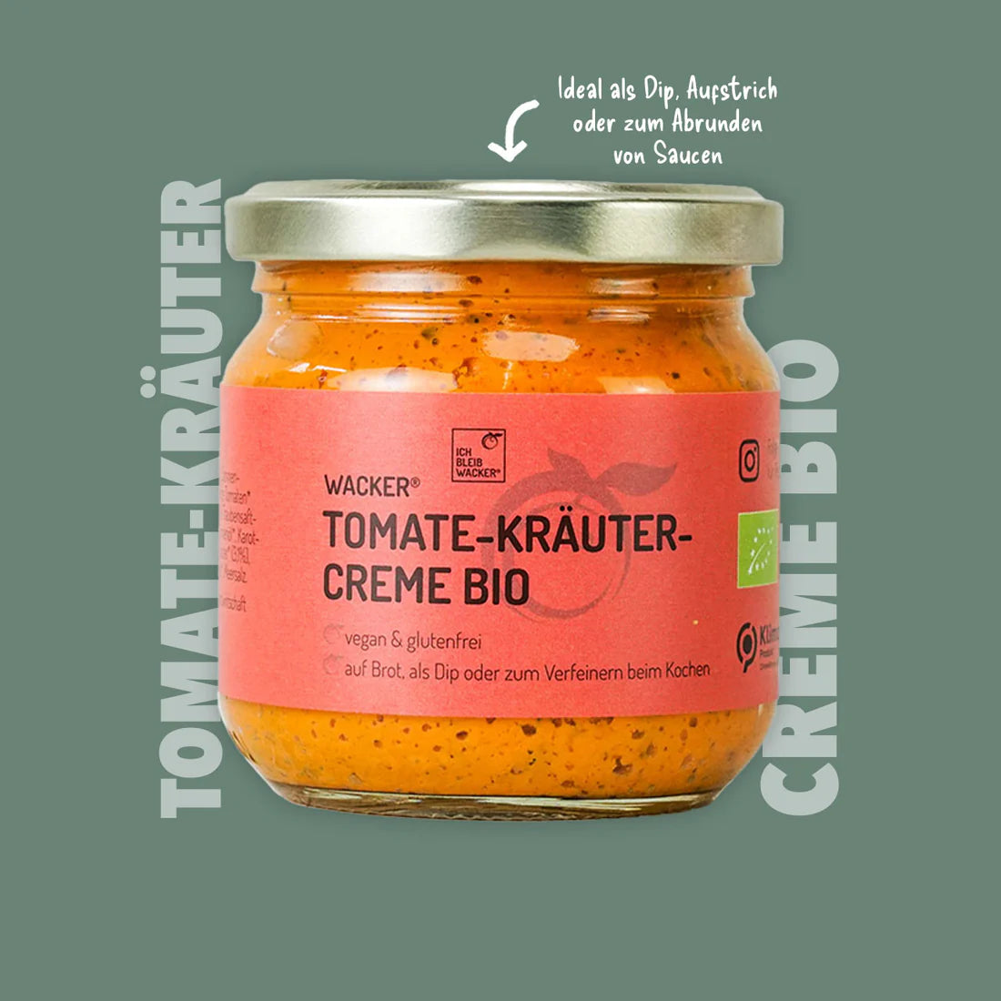 Tomaat-kruiden crème biologisch