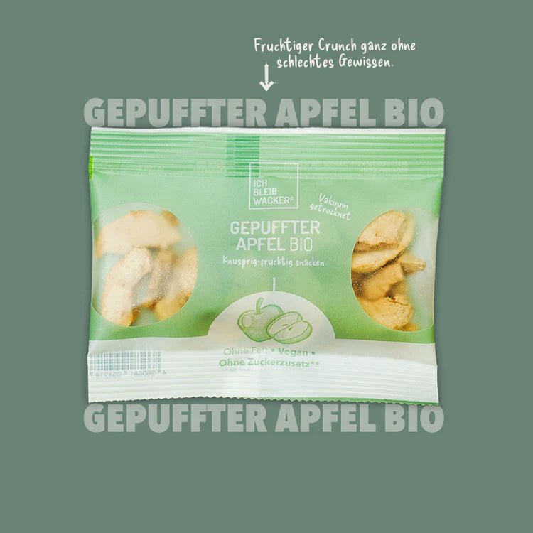 Gepofte appel biologisch, 15g