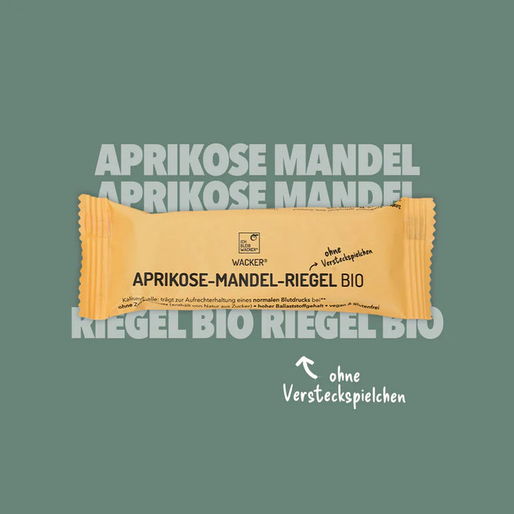 Abrikoos-amandel reep biologisch