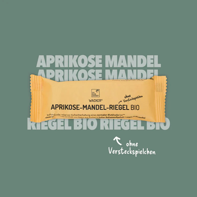 Abrikoos-amandel reep biologisch
