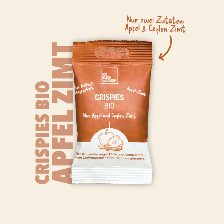 Crispies appel-kaneel biologisch
