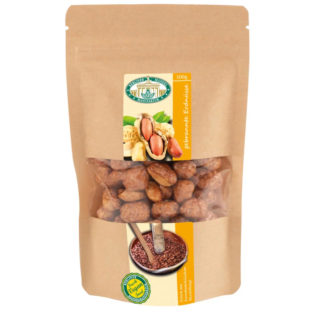 Gebrande pinda's (100g)