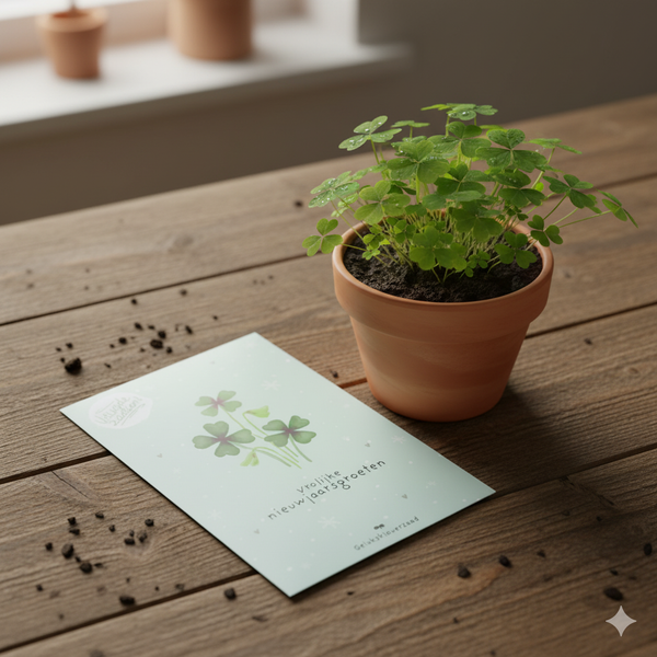 Geluksklaver-zaad | Ideaal als cadeau voor het nieuwe jaar |
