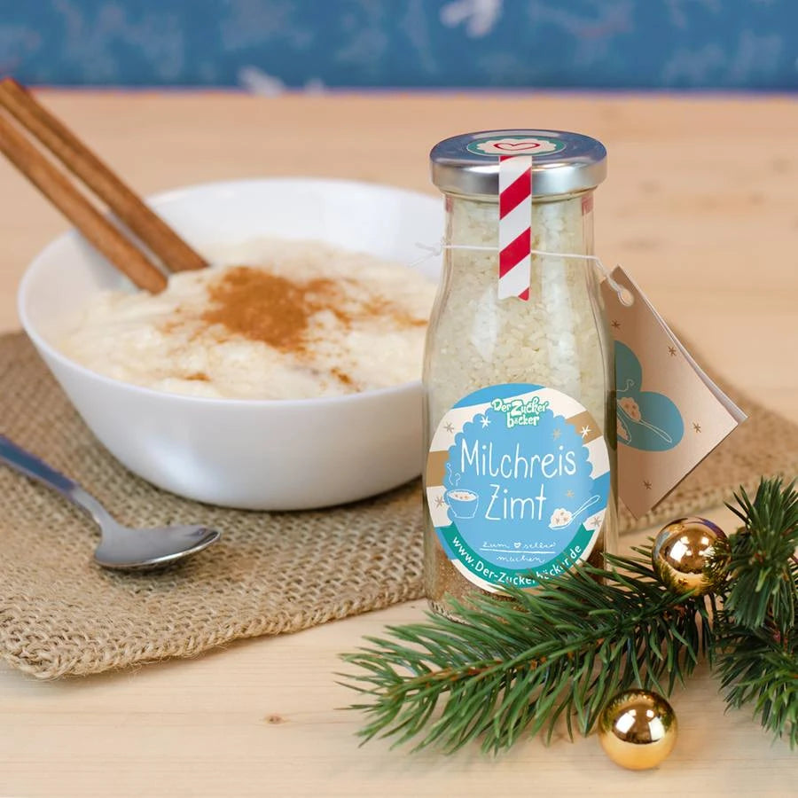 DIY fles – Rijstpap met kaneel en suiker