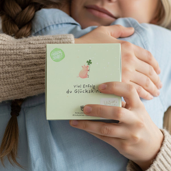 Plantbakjes - Veel succes, geluksvogel!