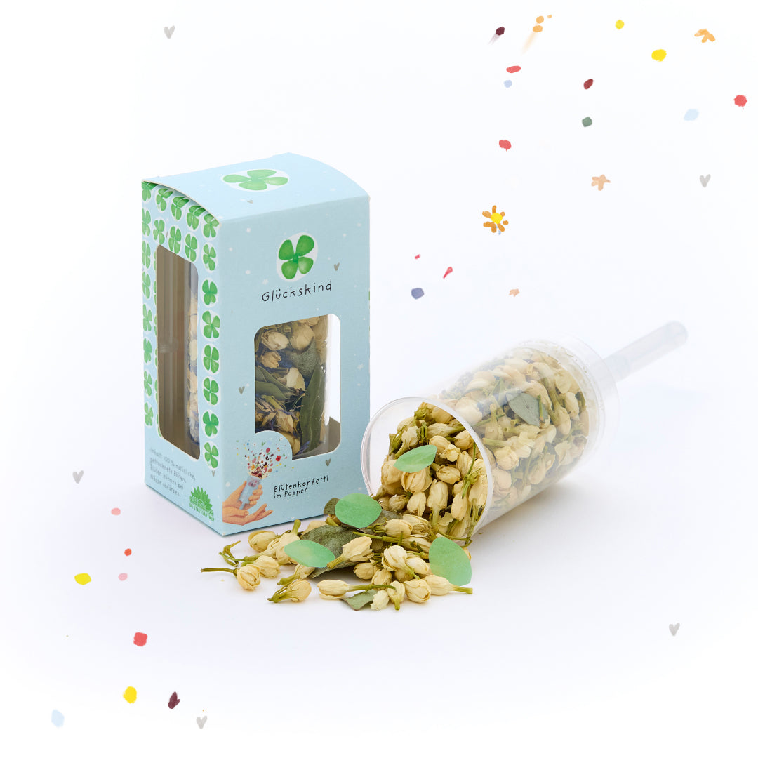 Bloemenconfetti - Gelukskind