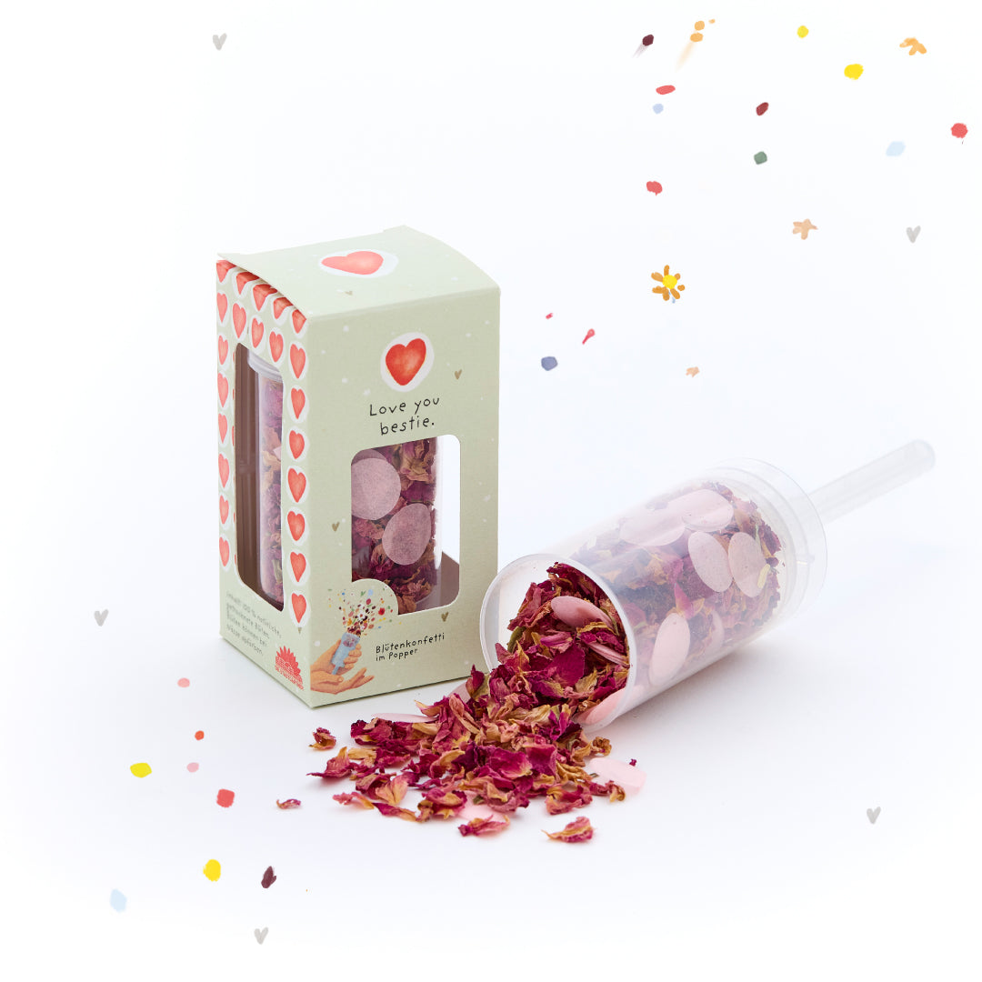 Bloemenconfetti - Love You Bestie