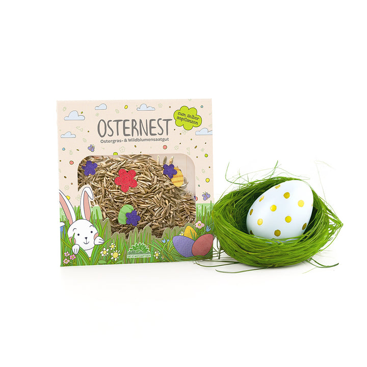 Ostergras für das Osternest