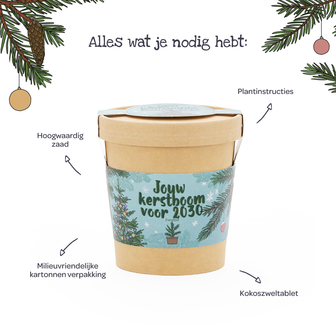 Cadeau "Jouw kerstboom 2030"
