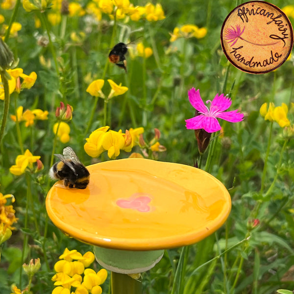 Decoratieve bijendrinkplaats