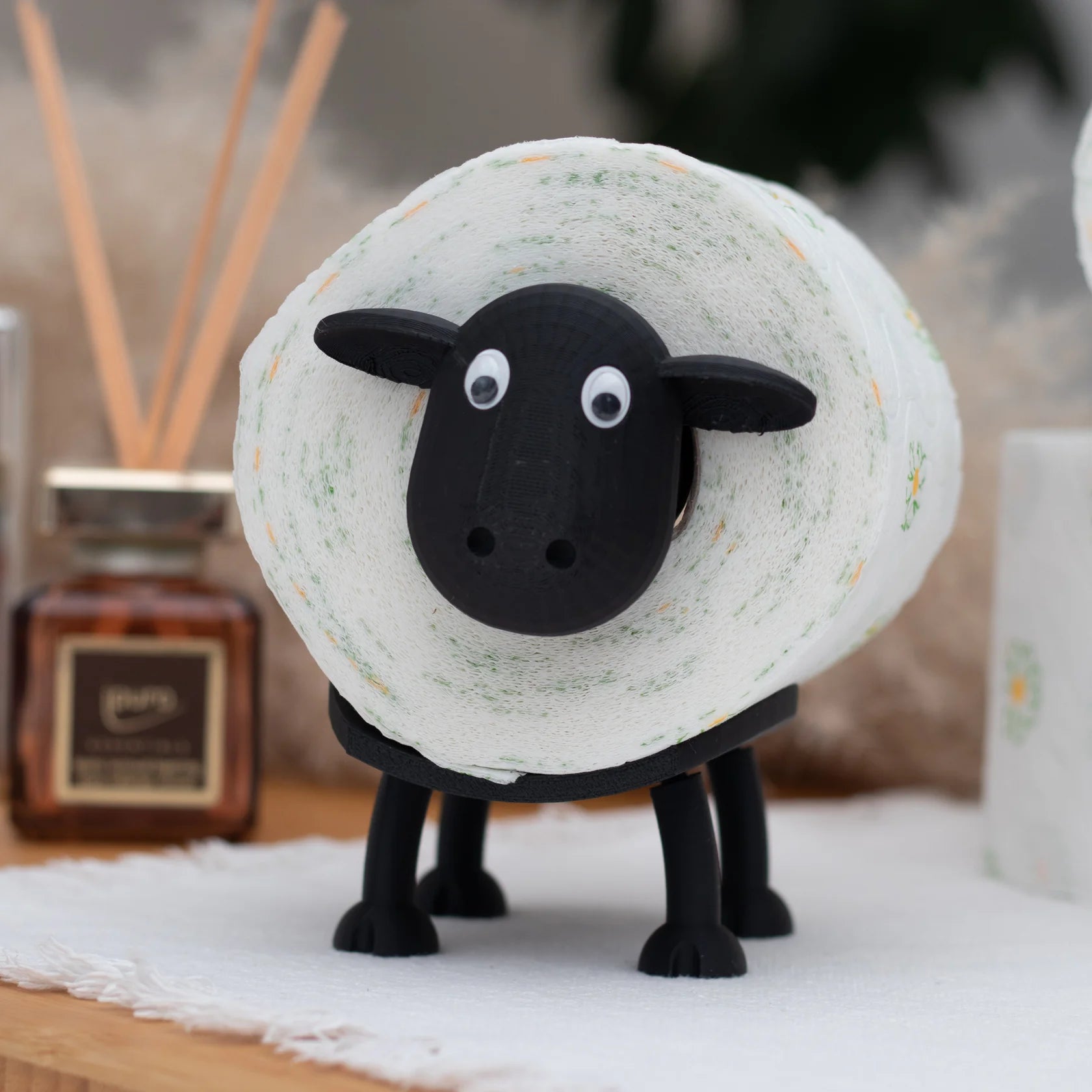 Toiletrolhouder schaap "Shauny"