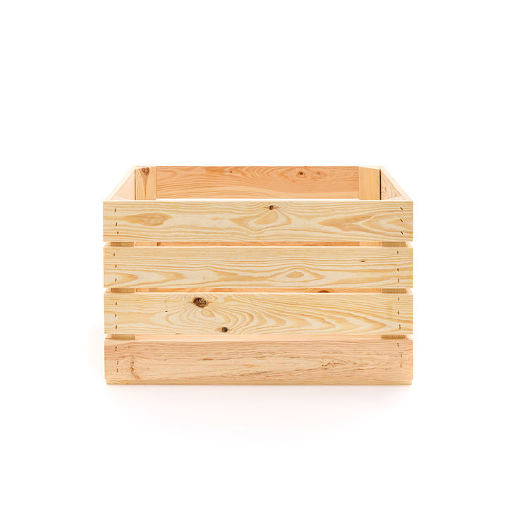 Helle Pflanzkiste - schöne Holzkiste für den Garten