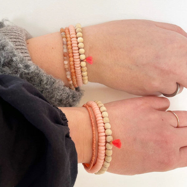 Armband met kwastje