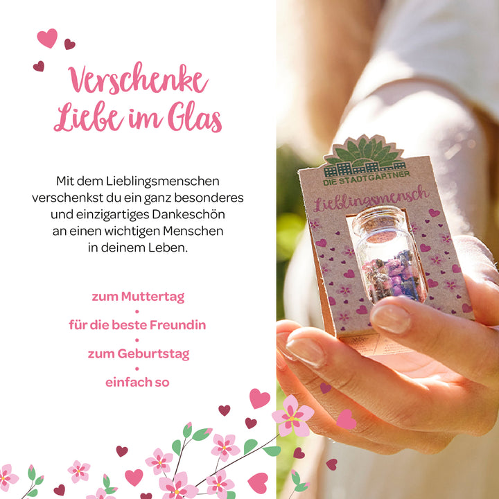 Verschenke Liebe im Glas