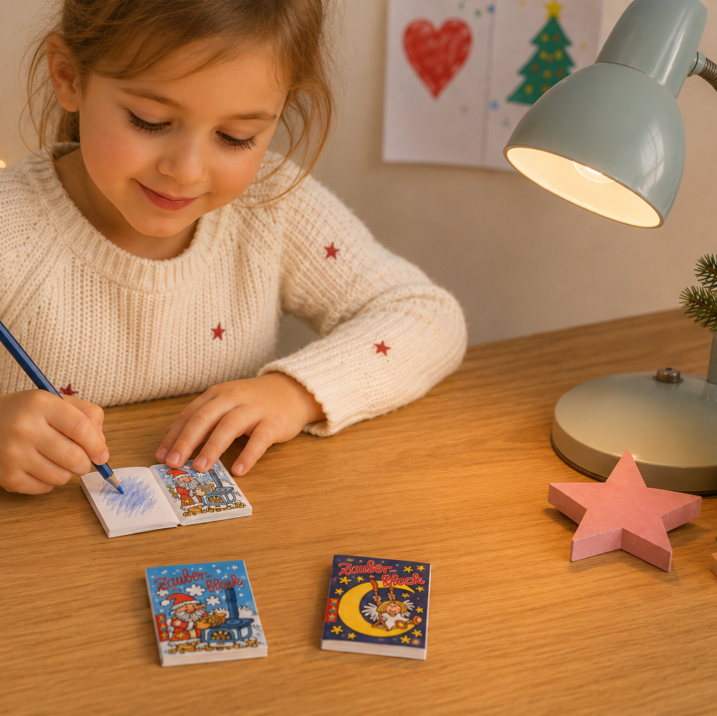 Kerstmagie notitieblok